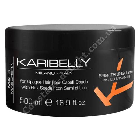 Маска для блиску волосся Karibelly Brightening Mask 500 ml