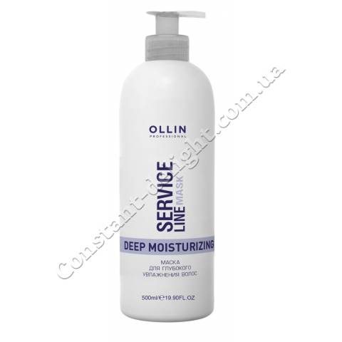 Маска для глубокого увлажнения волос Ollin Professional Deep Moisturizing Mask 500 ml