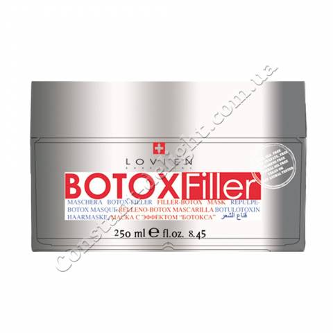 Маска для глибокого відновлення волосся з ефектом ботокса Lovien Essential Botox Filler Mask 250 ml