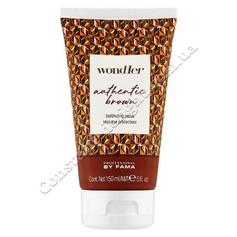 Маска для коричневого відтінку волосся By Fama Professional Wondher Authentic Brown Defending Mask 150 ml