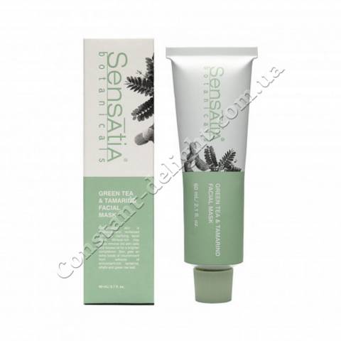 Маска для обличчя Зелений Чай і Тамаринд Sensatia Botanicals Green Tea & Tamarind Facial Mask 60 ml