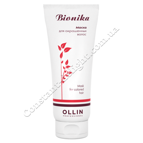 Маска для фарбованого волосся Яскравість Кольору Ollin Professional Bionika 200 ml