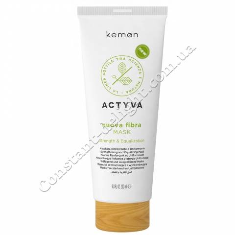 Маска для ослабленных и поврежденных волос Kemon Actyva Nuova Fibra Mask 200 ml