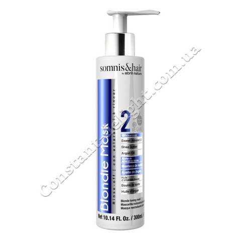 Маска для осветленных волос с антижелтым эффектом Somnis & Hair 2 Blondie Mask 300 ml