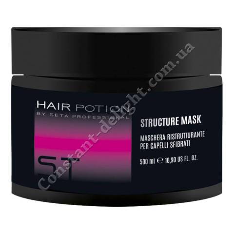 Маска для пошкодженого волосся Hair Potion Structure Mask 500 ml