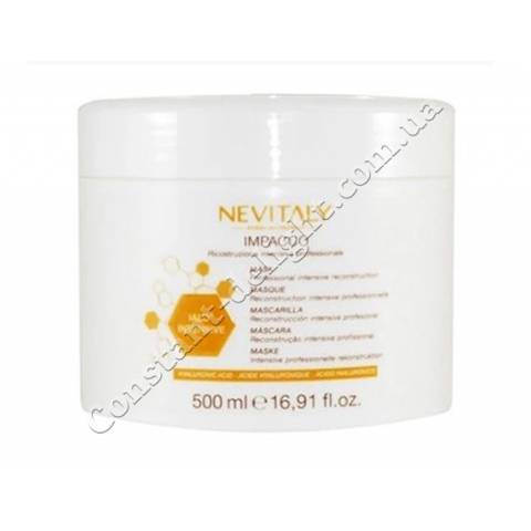 Маска для пошкодженого волосся з гіалуроновою кислотою Nevitaly Ialo3 Intensive Mask 500 ml