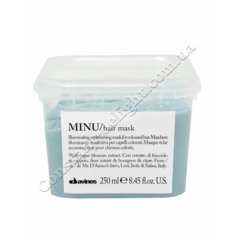 Маска для придания блеска и защиты цвета волос Davines Minu Mask 250 ml