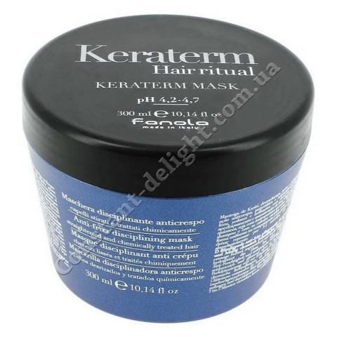Маска для реконструкции поврежденных волос Fanola Keraterm Mask 300 ml