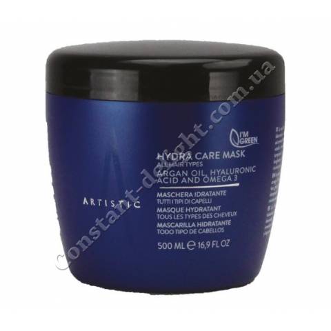 Маска для зволоження волосся Artistic Hair Hydra Care Mask 500 ml