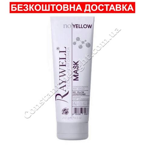 Маска для волосся з антижовтим ефектом Raywell Bio No Yellow Mask 250 ml
