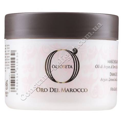 Маска для відновлення пошкодженого волосся Barex Olioseta Oro Del Marocco Damage Care Mask 250 ml