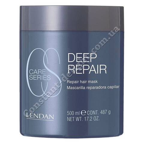 Маска для відновлення волосся з кератином та гуаром Lendan Deep Repair Mask 500 ml