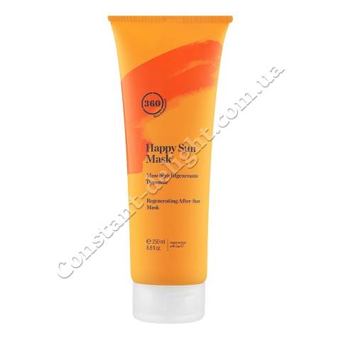 Маска для захисту волосся від сонця 360 Happy Sun Mask Regenerating After-Sun Mask 250 ml