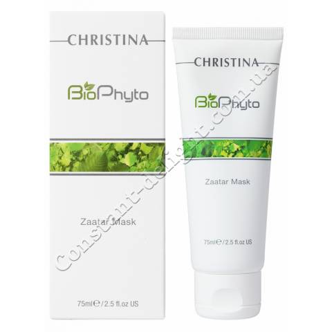 Маска для жирной и проблемной кожи лица Christina Bio Phyto Zaatar Mask 75 ml