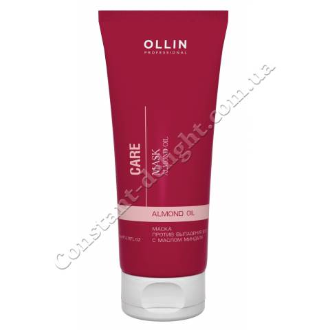 Маска проти випадіння волосся з маслом мигдалю Ollin Professional Almond Oil Mask 200 ml