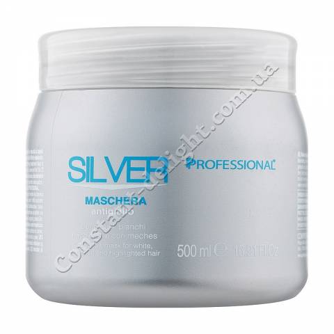Маска з анти-жовтим ефектом Professional Silver Hair Mask 500 ml