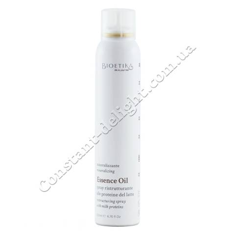 Олія-спрей з мінералами для реструктуризації волосся Bioetika Essence Oil Restructuring Spray 200 ml