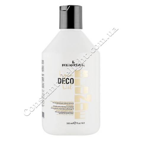 Масло для обесцвечивания волос Kleral System Blonde Argan Deco Oil 500 ml