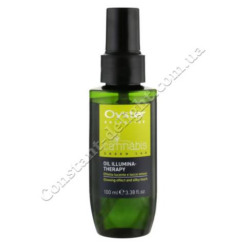 Олія для волосся, що ілюмінує з каннабісом Oyster Cosmetics Cannabis Green Lab Oil Illumina-Therapy 100 ml