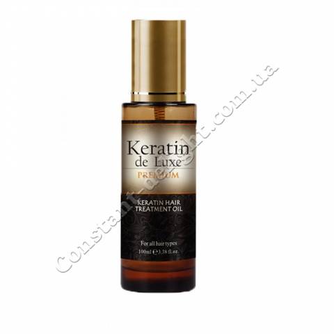 Масло для волосся з кератином De Luxe Keratin Premium Hair Treatment Oil 100 ml