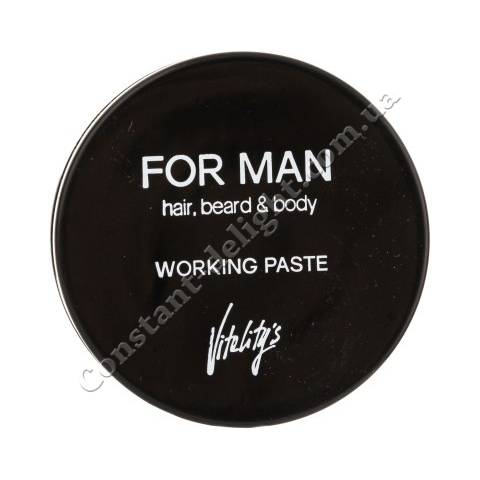 Матирующая паста для волос Vitality's For Man Working Paste 75 ml