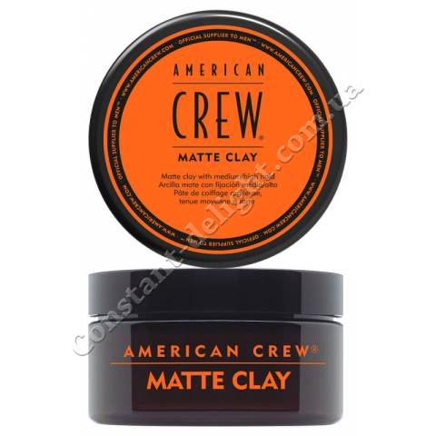 Матовая глина для укладки волос American Crew Matte Clay 85 ml