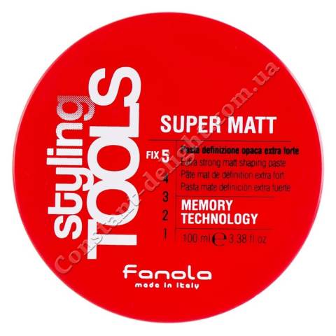 Матовая паста для волос экстрасильной фиксации Fanola Styling Tools Super Matt Paste 100 ml