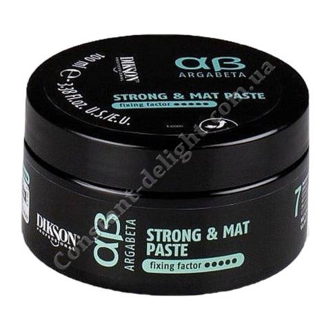 Матовая паста для волос сильной фиксации Dikson ArgaBeta 7 Strong & Mat Paste 100 ml
