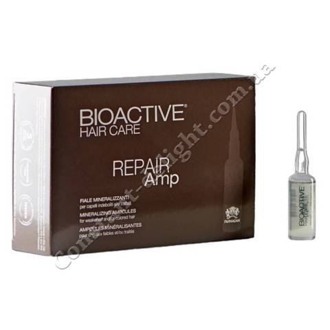 Минеральный лосьон для восстановления волос в ампулах Farmagan Bioactive Hair Care Repair AMP 10x10 ml