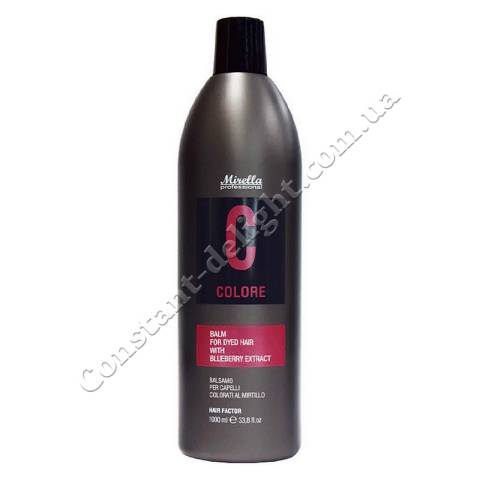 Бальзам для окрашенных волос с экстрактом черники Mirella Professional C Colore Balm With Blueberry Extract 1000 ml