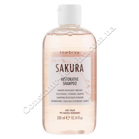 Шампунь для відновлення волосся Inebrya Sakura Restorative Shampoo 300 ml