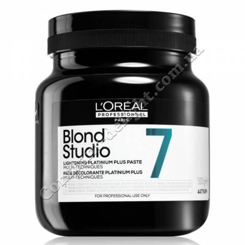 Багатофункціональна паста для освітлення волосся L'Oréal Professionnel Blond Studio 7 Platinium Plus Paste 500 ml