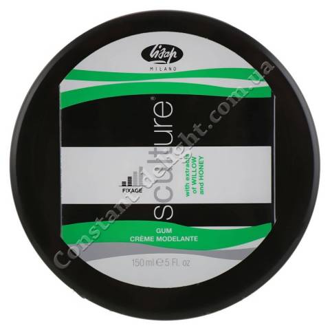 Моделююча паста для укладання волосся нормальної фіксації Lisap Sculture Gum 150 ml