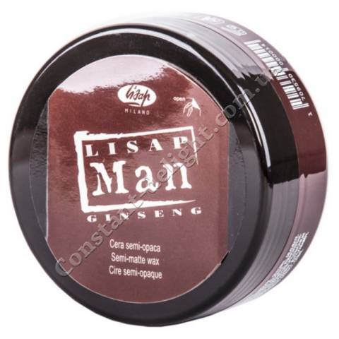 Моделюючий матовий віск для чоловіків Lisap Man Semi Matte Wax 100 ml
