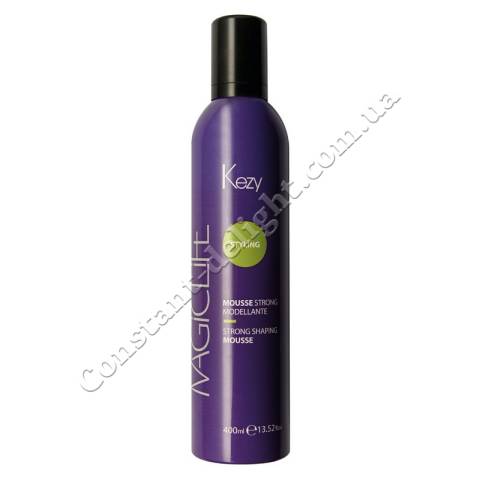 Мосуючий мус для волосся сильної фіксації Kezy Magic Life Styling Strong Shaping Mousse 400 ml