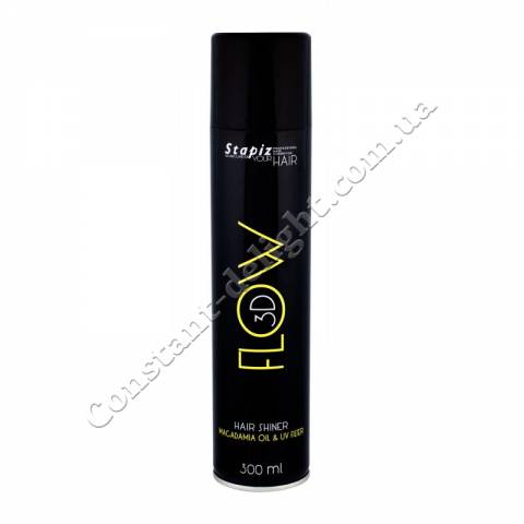 Моделюючий спрей-блиск для волосся Stapiz Hair Shiner spray FLOW 3D 300 ml