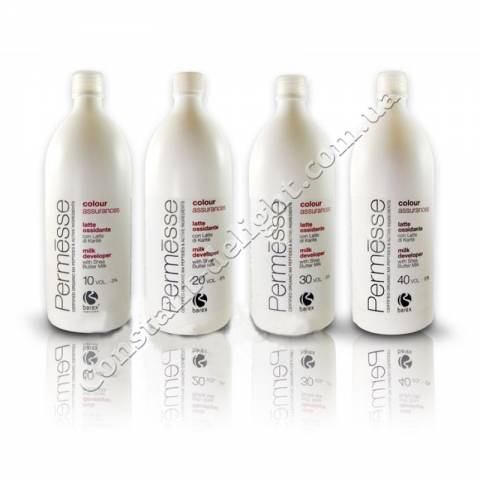 Молочко-окислитель с маслом Карите Barex Permesse 3%, 6%, 9%, 12% 1000 ml
