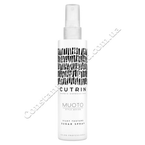 Сахарный спрей для создания шелковистой текстуры волос Cutrin Muoto Silky Texture Sugar Spray 200 ml