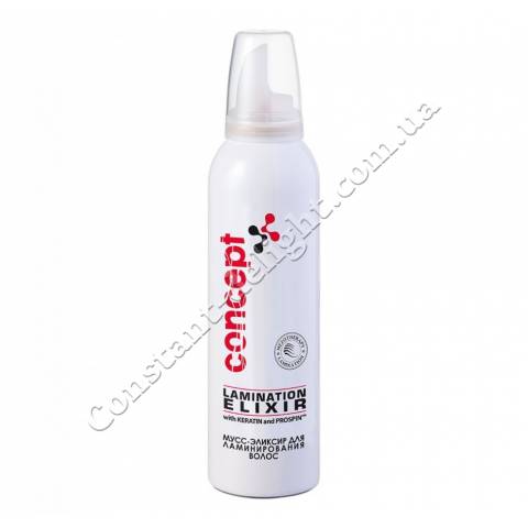 Мусс-эликсир для ламинирования волос Concept Lamination elixir 200 ml