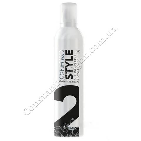 Мусс-пена для укладки волос Кристалл c экстрактом личи C:EHKO Style Styling Mousse 2 Crystal 400 ml