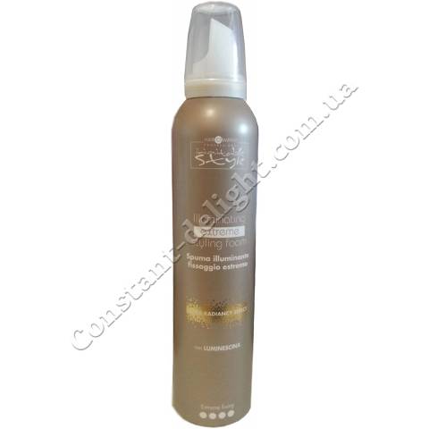 Мусс для блеска волос сильной фиксации Hair Company Professional Inimitable Style Illuminating Extreme Styling Foam 250 ml