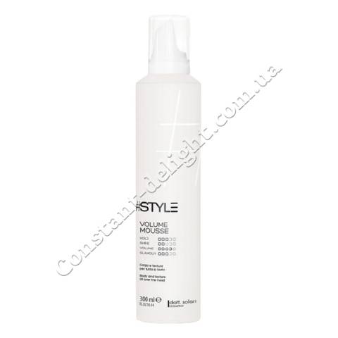 Dott.Solari #Style Volume Mousse Мусс для объема волос (уровень фиксации 3) 300 ml