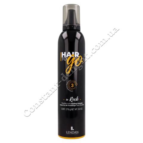 Мусс для придания объёма волосам Lendan Hair To Go U Rock Flexible Curls Styling Mousse 300 ml