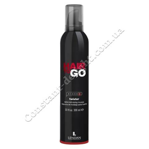 Мусс для волос экстра сильной фиксации Lendan Hair To Go Twister Extra Hold Styling Mousse 300 ml