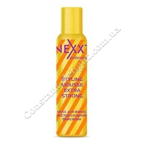 Мусс для волос экстра сильной фиксации Nexxt Professional HAIR MOUSSE EXTRA STRONG Mistral 300 ml