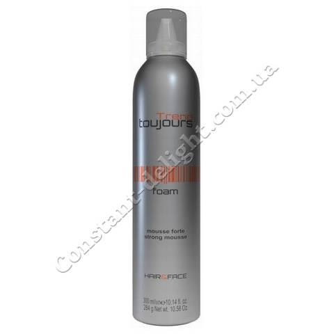 Trend Toujours Hair&Faces Foam Strong Mousse Мусс для волос сильной фиксации 300 ml