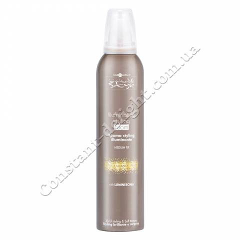 Мусс придающий блеск волосам Hair Company Professional Inimitable Style Illuminating Styling Foam 250 ml