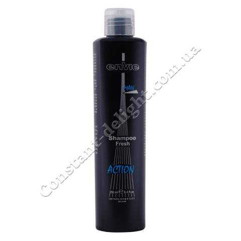 Мужской шампунь для волос Активная Свежесть Envie Man Action Shampoo Fresh 250 ml