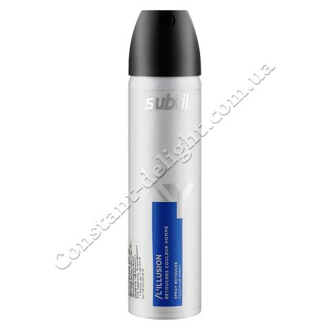 Мужской тонирующий спрей для волос (светный шатен) Subtil Laboratoire Ducastel XY Illusion Chatain Clair Touch-Up Spray 75 ml