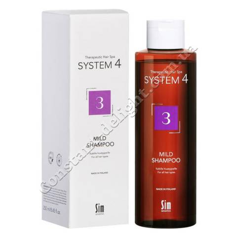 Sim Sensitive System 4 Mild Shampoo №3 Мягкий шампунь для всех типов волос 250 ml